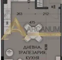 Снимка 5 — Просторен 2-стаен апартамент във Виница с тераса
