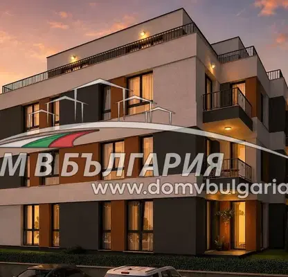 Снимка 2 — Двустаен апартамент с тераса в град Варна, Виница