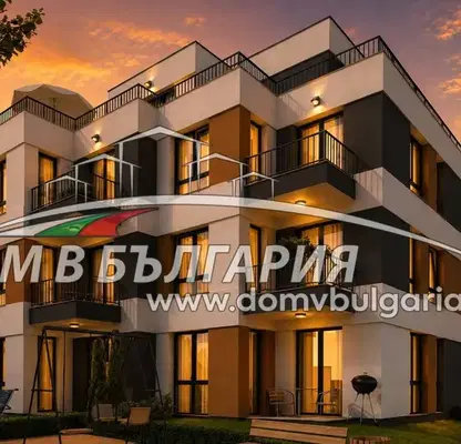 Снимка 2 — Тристаен апартамент с голяма тераса във Виница, Варна
