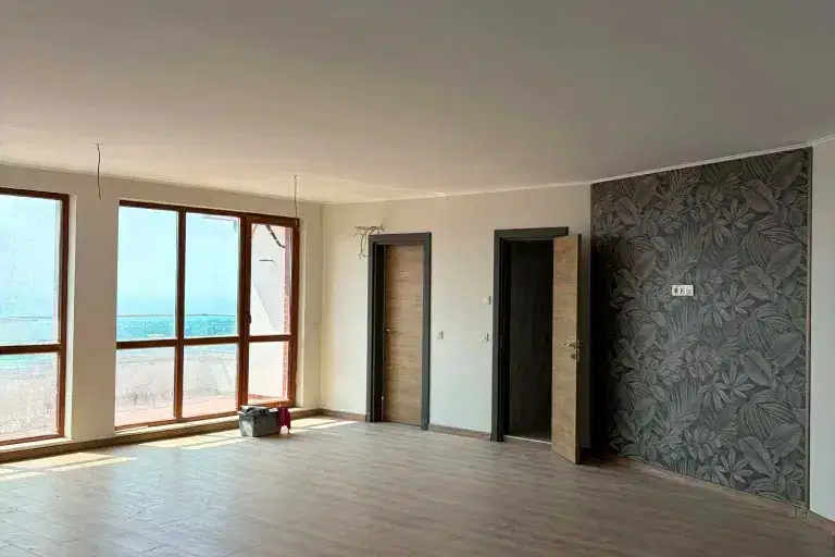 Four-room apartment with sea view in Vinitsa, Varna