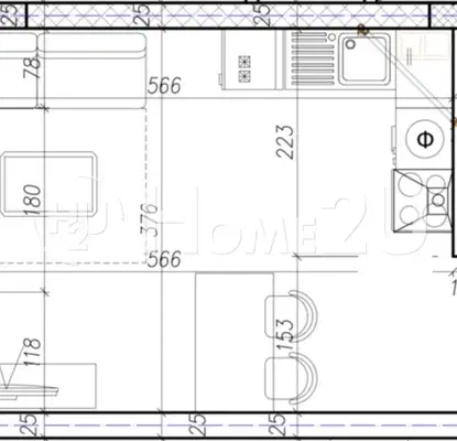 Photo 3 — Studio apartment in Varna, Vladislav Varnenchik 1, new building