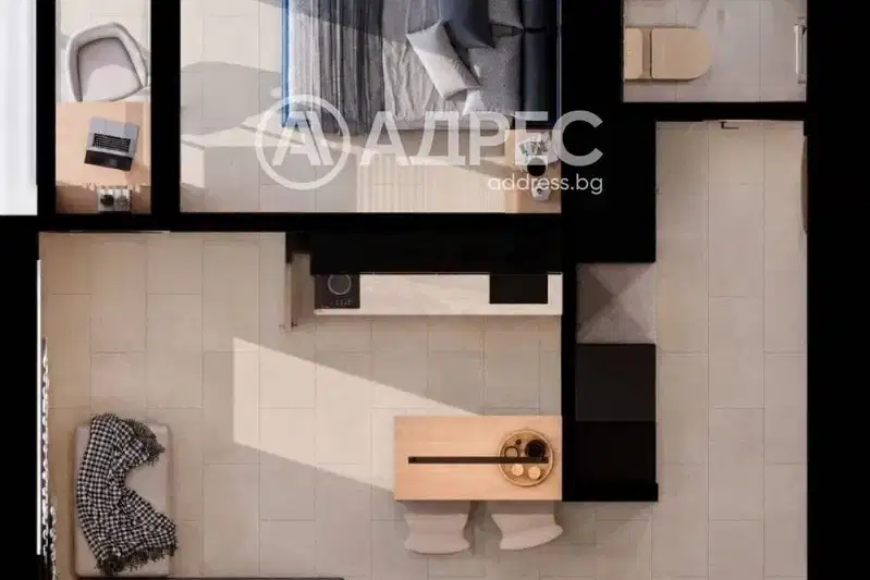 Two-room apartment with panoramic view in Vladislav Varnenchik