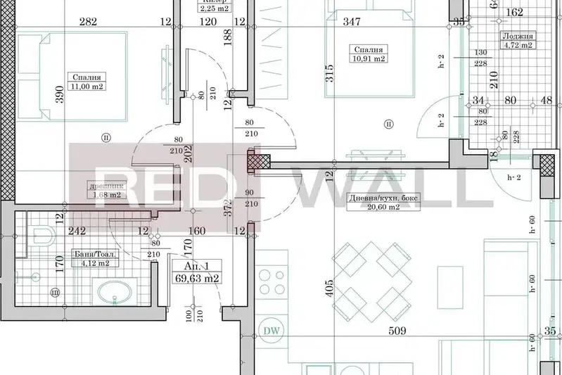 3-bedroom apartment in Varna, Vyzrajdane 1