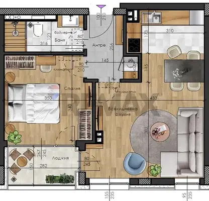 Photo 2 — 2-bedroom apartment in Varna, Vyzrajdane 2