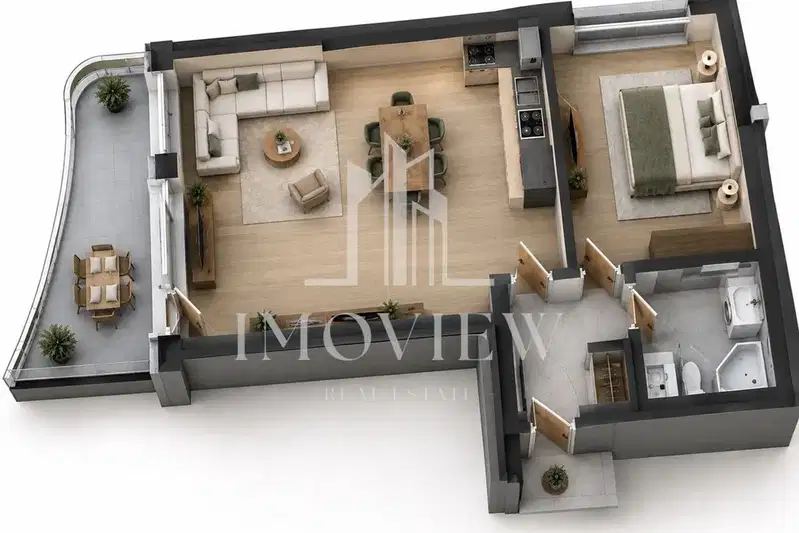 2-bedroom apartment in Varna, Vyzrajdane 3