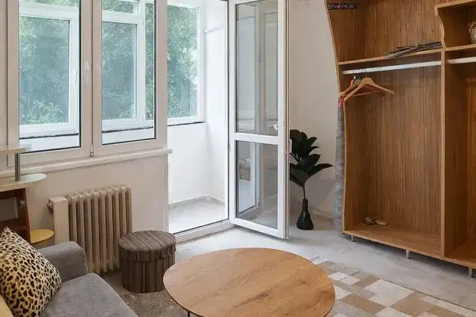 One-room apartment in Zavod Druzhba, Varna with terrace