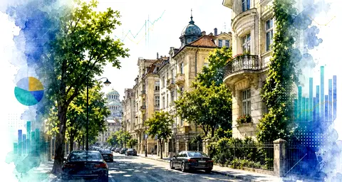 Center: Typical Asking Price is €3,445/sq m - August 2026