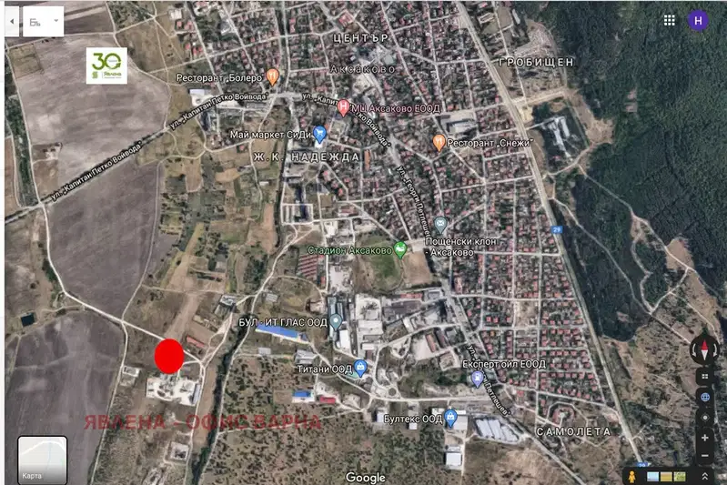 Plot in Varna, Aksakovo