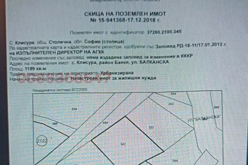 Plot in Bankya