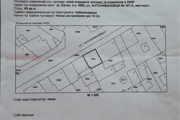 Парцел в Пазарджик, Батак