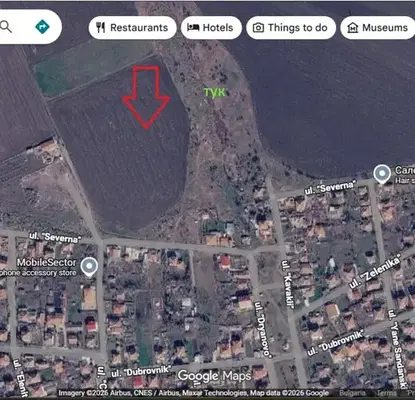Photo 2 — Plot in Burgas, Dolno Ezerovo