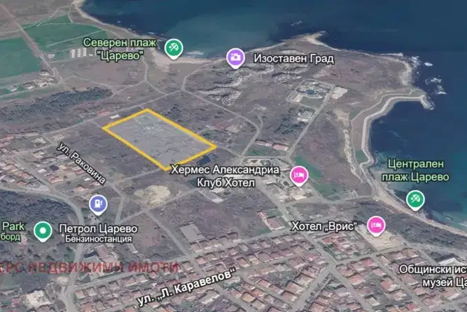 Plot in Burgas, Carevo