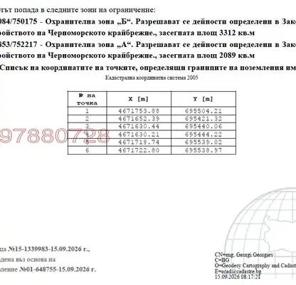 Photo 4 — Plot in Burgas, Carevo