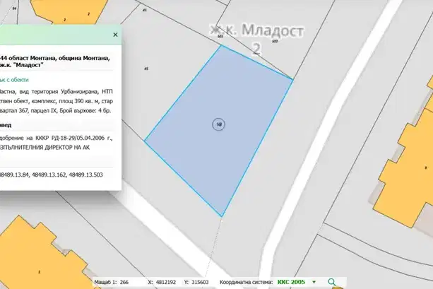 Парцел в Монтана, Младост 2