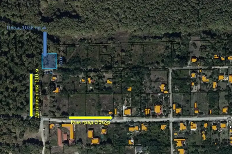 Plot in Burgas, Obzor