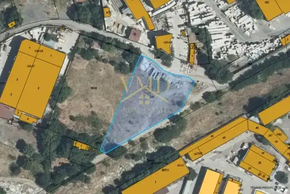 Plot in Plovdiv, Industrialna Zona - Sever