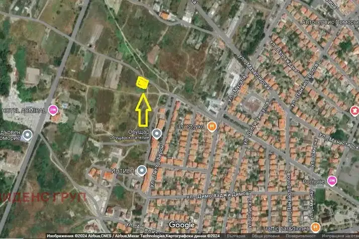 Plot in Burgas, Pomorie