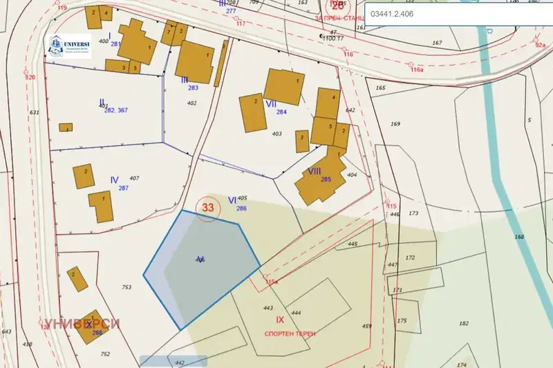 Plot in Sofia, Beli Iskyr