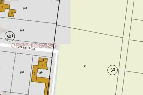 Plot in Dobrich, Donchevo
