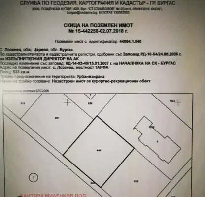 Photo 4 — Plot in Burgas, Lozenec
