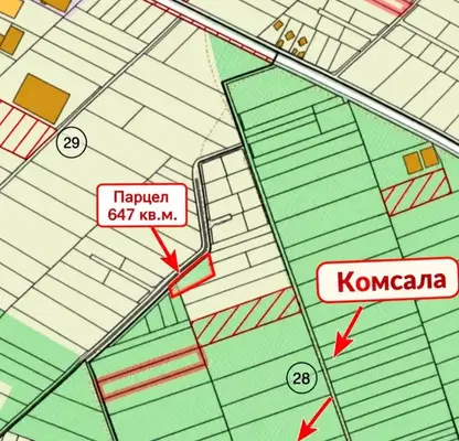 Снимка 2 — Парцел в Пловдив, с. Марково