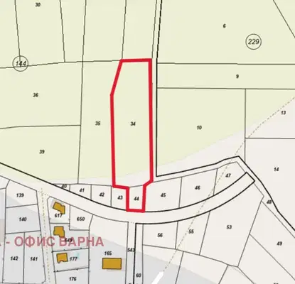 Снимка 3 — Парцел във Варна, с. Осеново