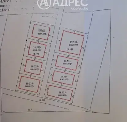 Снимка 2 — Парцел в Пловдив, с. Първенец