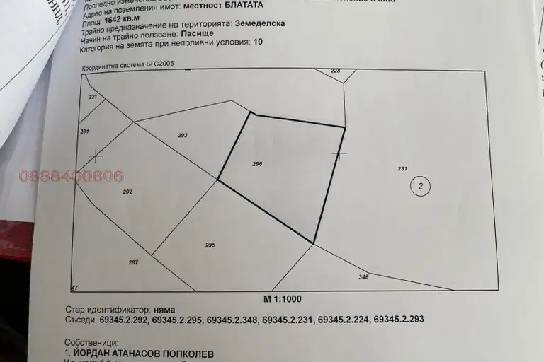 Парцел в Смолян, с. Стойките