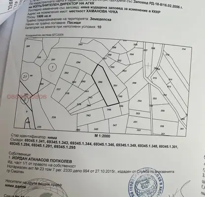 Снимка 4 — Парцел в Смолян, с. Стойките