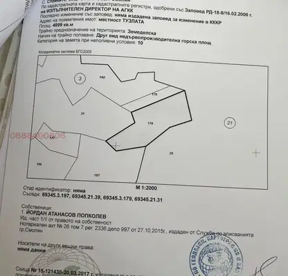 Снимка 5 — Парцел в Смолян, с. Стойките