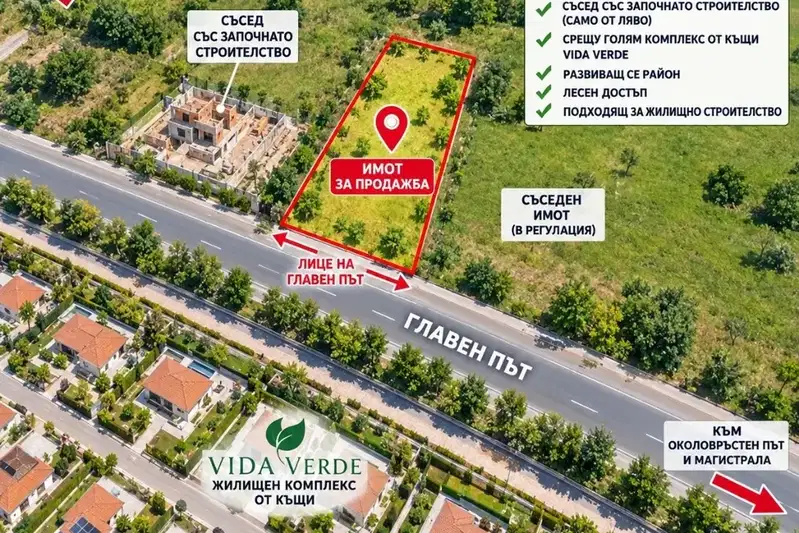 Plot in Plovdiv, Yagodovo