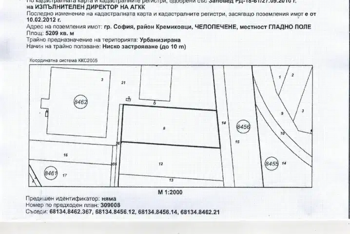 Plot in Sofia, Chelopechene