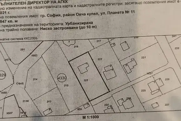 Парцел в София, Горна баня