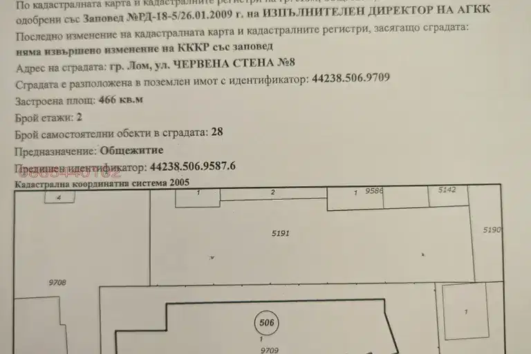 Промишлена сграда в Монтана, Лом