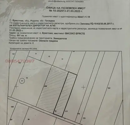 Photo 2 — Orchard in Plovdiv, Brestnik