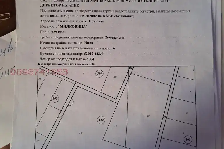 Ливада в София, с. Нови хан