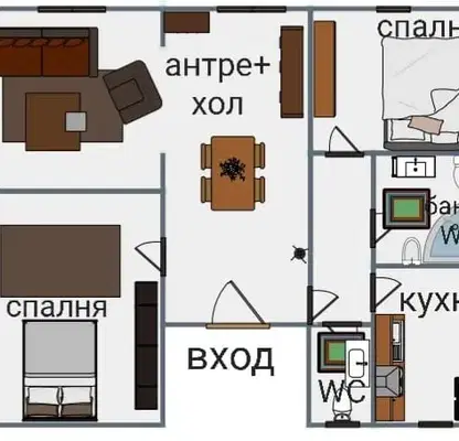 Photo 2 — Floor of House in Sofia, Centyr