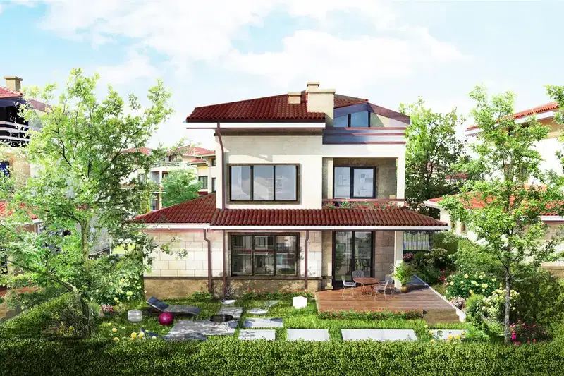 House with 4 bedrooms and garage in Bozhurishte, Sofia region
