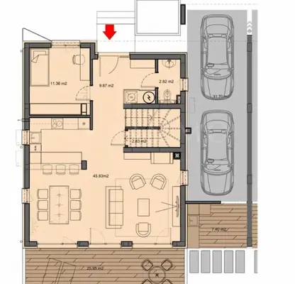 Photo 3 — Two-storey house with 5 rooms in Nesebar near the sea