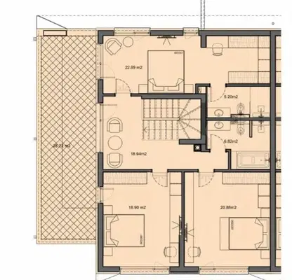Photo 4 — Two-storey house with 5 rooms in Nesebar near the sea