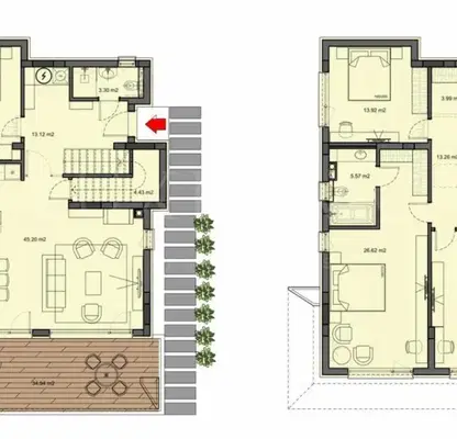 Photo 4 — Two-storey house with 4 bedrooms in Nesebar, near the sea
