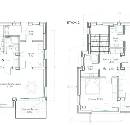Photo 4 — Two-storey house with 3 bedrooms in s. Bistritsa with large terrace