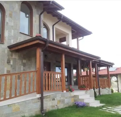Снимка 4 — Комплекс от 2 къщи с барбекю в с. Борино, Родопи
