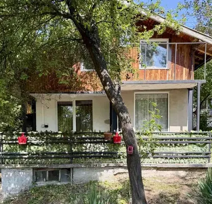 Photo 2 — Two-storey house in Sturgel village, Sofia region, with landscaped yard