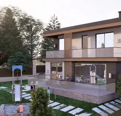 Photo 5 — Spacious 4-room house in Novi Han village with large terraces