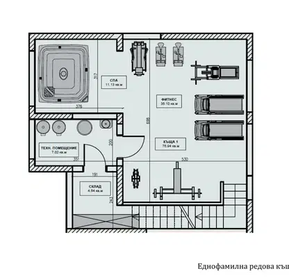 Photo 3 — Terraced house with 4 bedrooms in Pancharevo village, Detski Grad area
