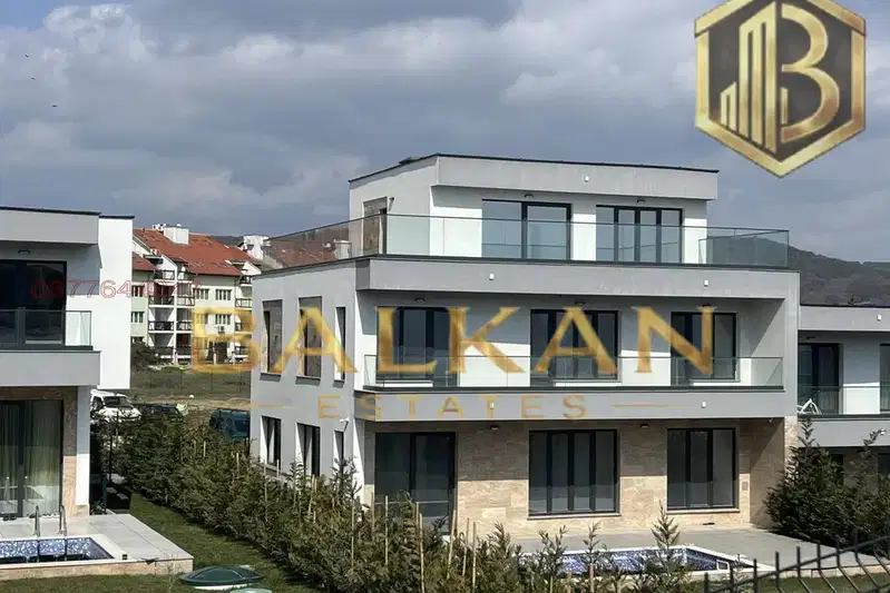Modern three-storey house with pool in Vinitsa, Varna