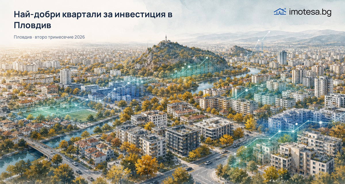 Best Neighborhoods for Investment in Plovdiv – Second Quarter 2026