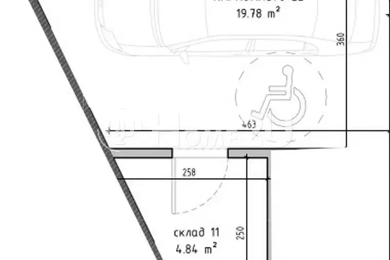 Parking Spot in Sofia, Ovcha Kupel 1