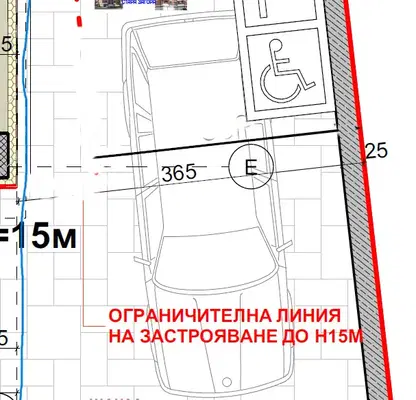 Снимка 2 — Паркомясто в Стара Загора, Железник - център